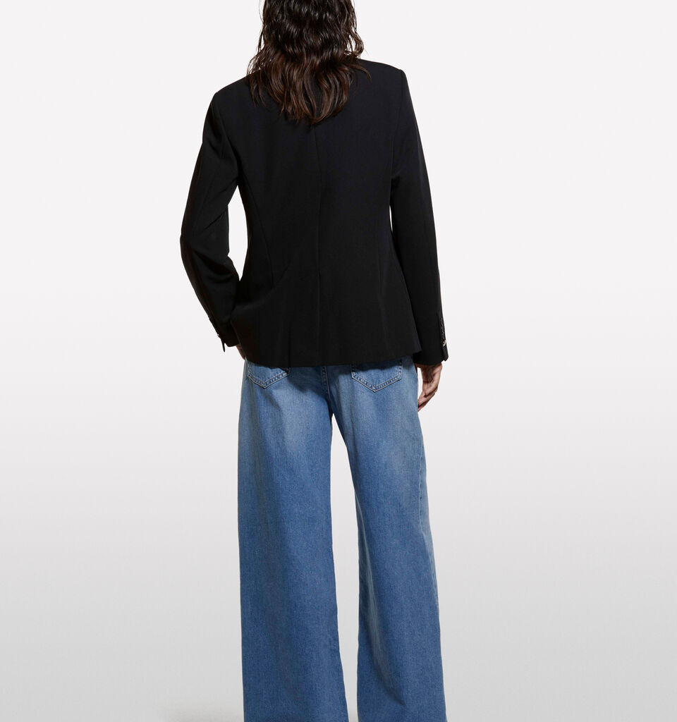 Τζιν Style 72 wide fit σε ανοιχτή απόχρωση - τζιν καμπάνα γυναικεία - Γαλαζιο | Sisley image number 2